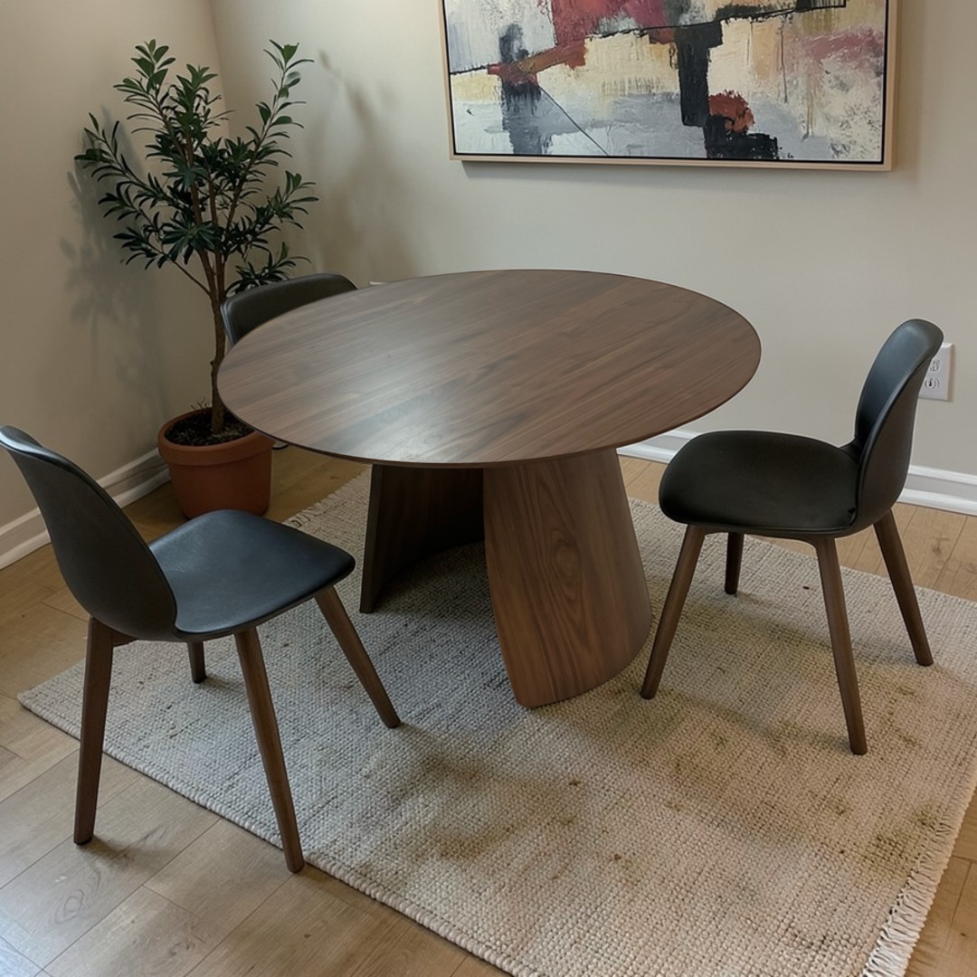 Hoft Home Obelia Dining Table - Walnut