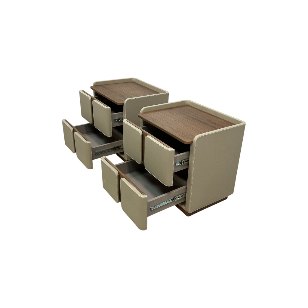 Hokku Designs Bedside Table Set