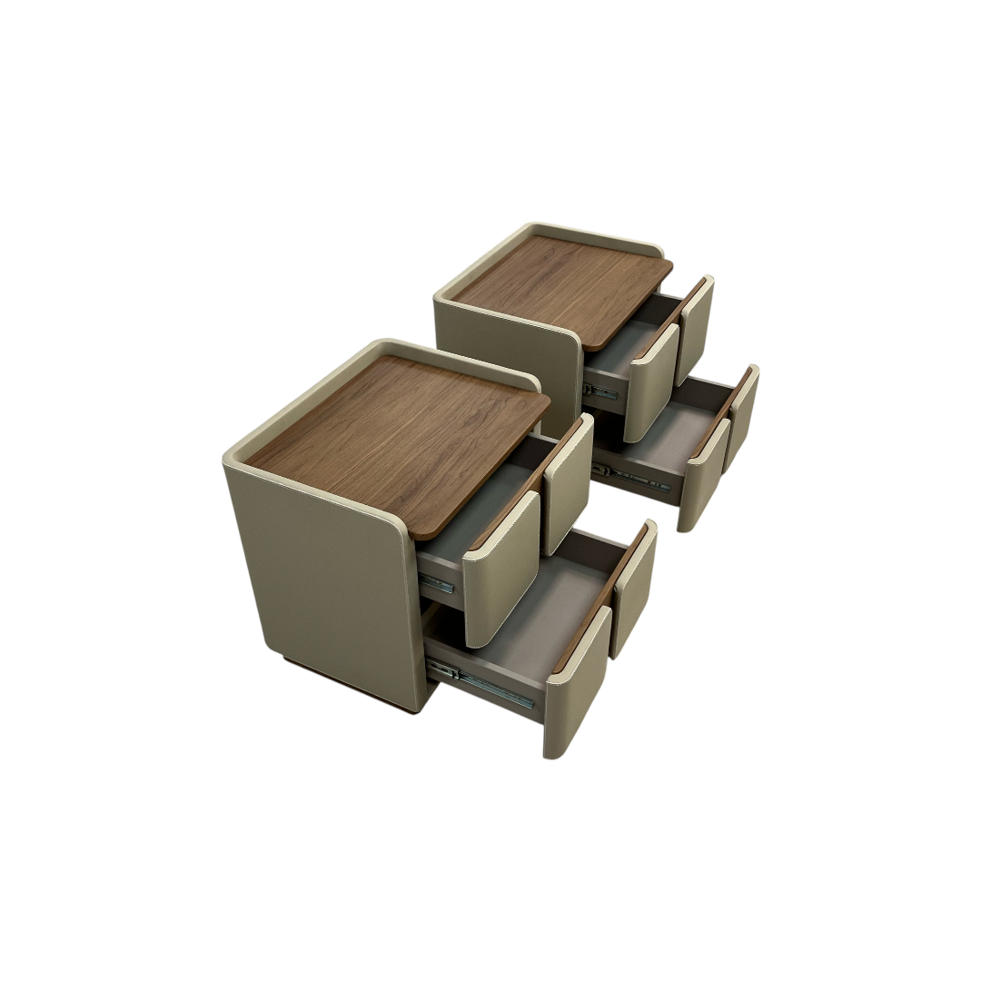 Hokku Designs Bedside Table Set