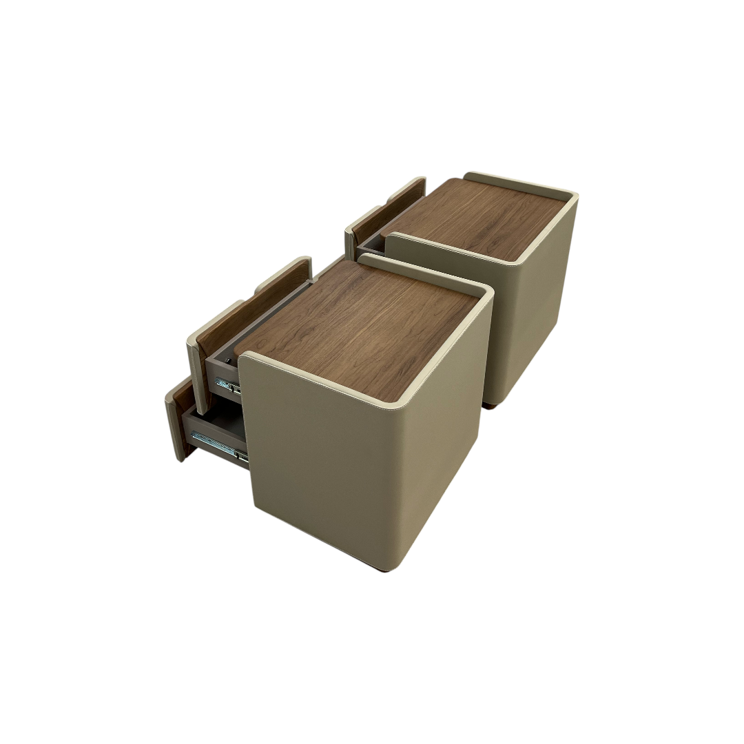 Hokku Designs Bedside Table Set