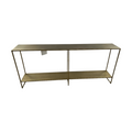 Hokku Designs Eiffel Console Table - Antique Brass