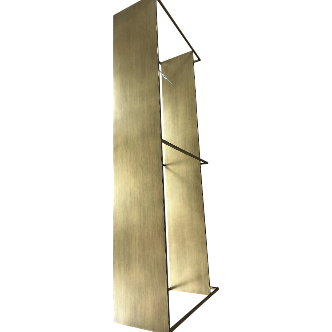 Hokku Designs Eiffel Console Table - Antique Brass