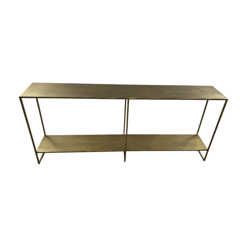 Hokku Designs Eiffel Console Table - Antique Brass, image 3