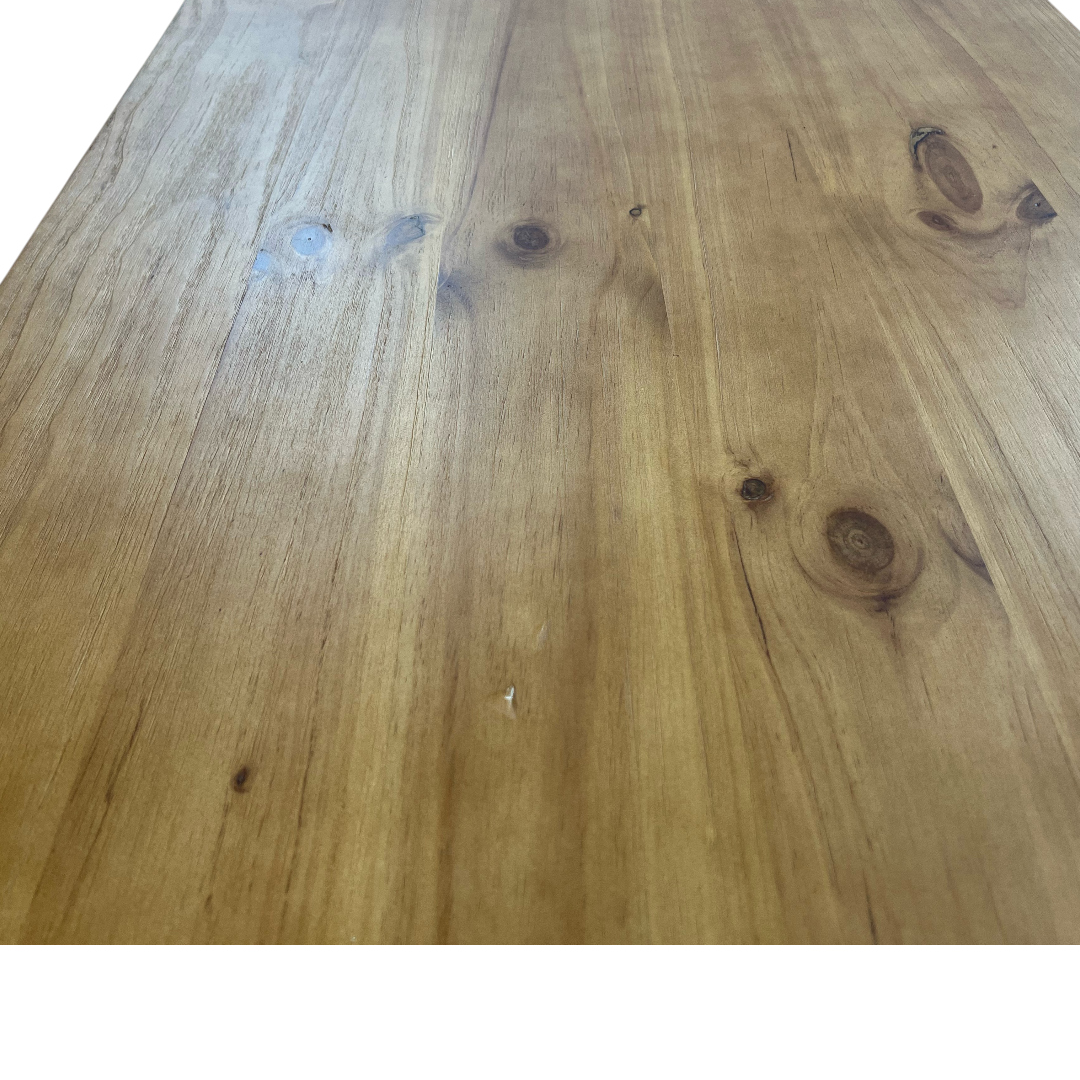 Hokku Designs Rickye Oak Trestle Wood Dining Table