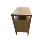 Hokku Designs Taube Highland Open Shelf 2-Drawer Nightstand Set