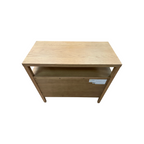 Hokku Designs Taube Highland Open Shelf 2-Drawer Nightstand Set
