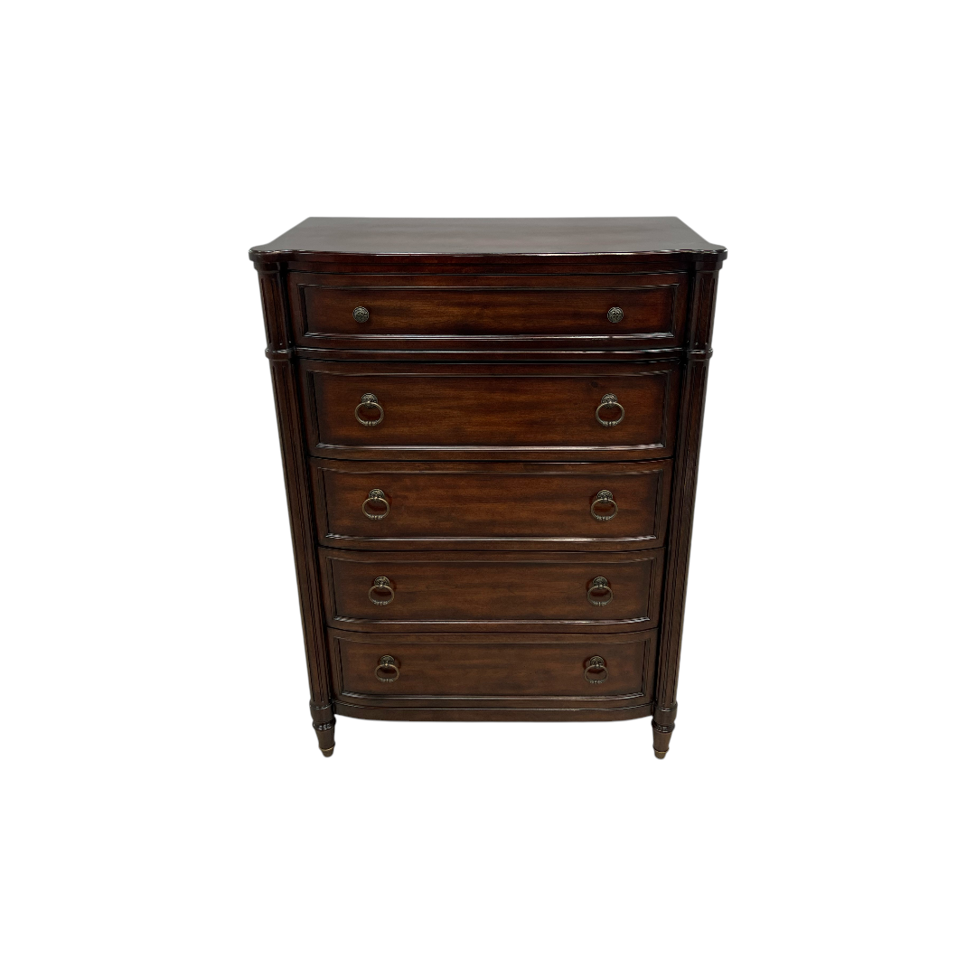 Hooker Furniture Charleston 5-Drawer Cherry Wood Accent Chest, 42" × 20" × 59" — image 2 of 4