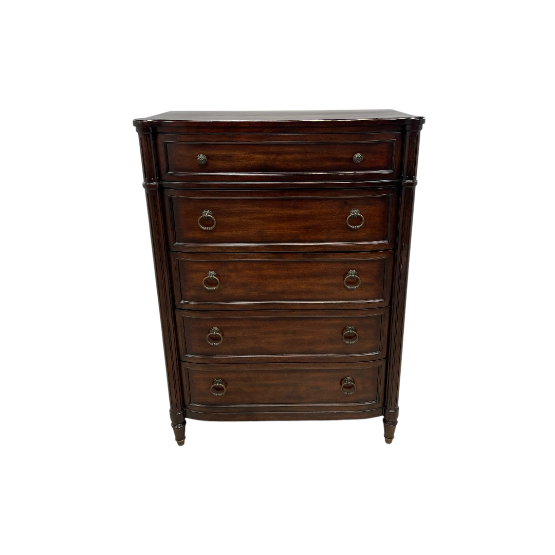 Hooker Furniture Charleston 5-Drawer Cherry Wood Accent Chest, 42" × 20" × 59" — image 3 of 4