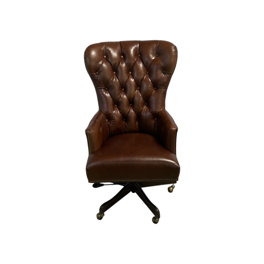 Hooker Furniture Katherine Genuine Leather Executive Chair