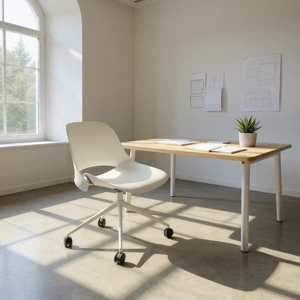 Humanscale Trea White Office Chair