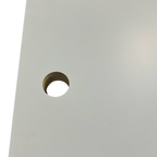 A.N Custom Furniture White Wooden Top Desk