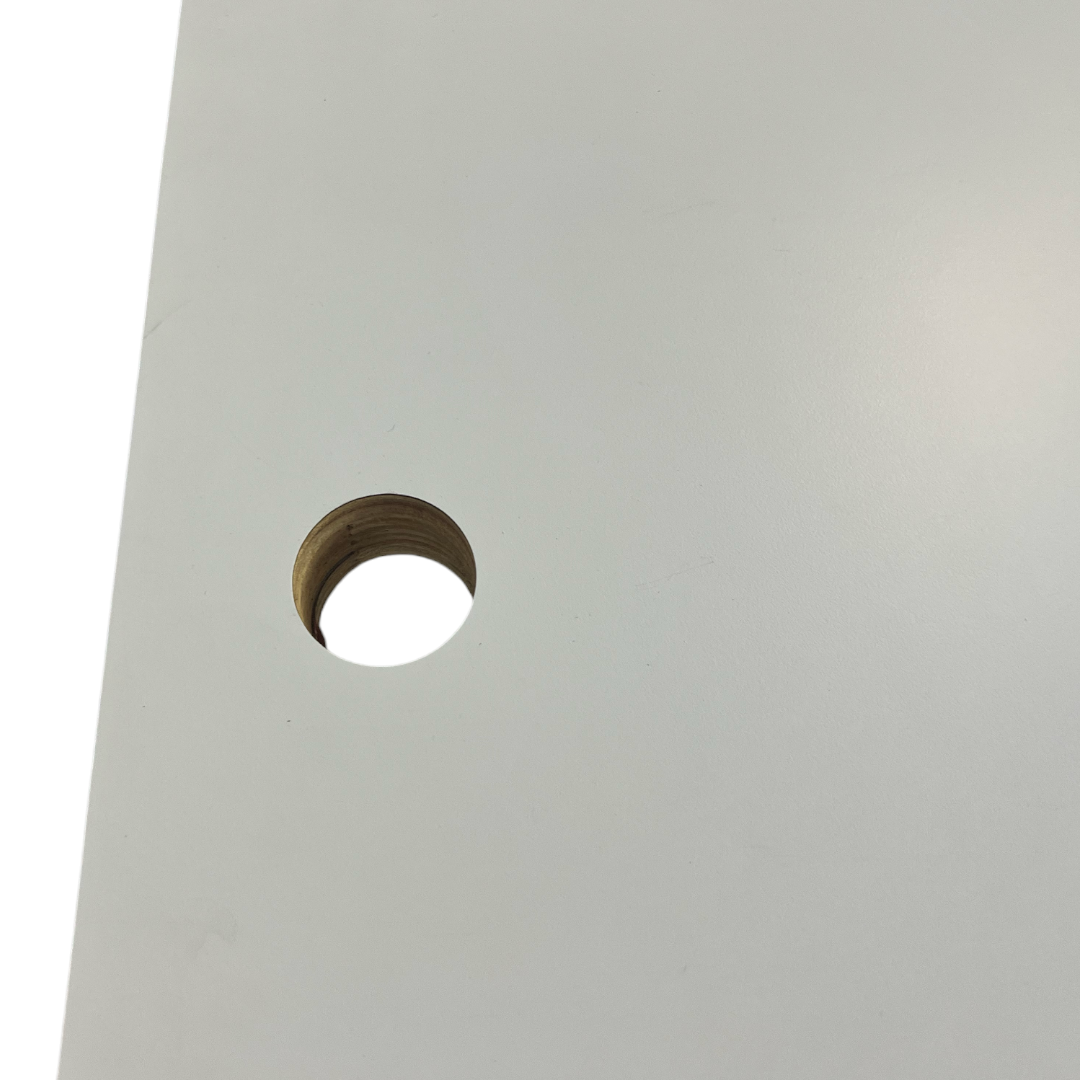 A.N Custom Furniture White Wooden Top Desk