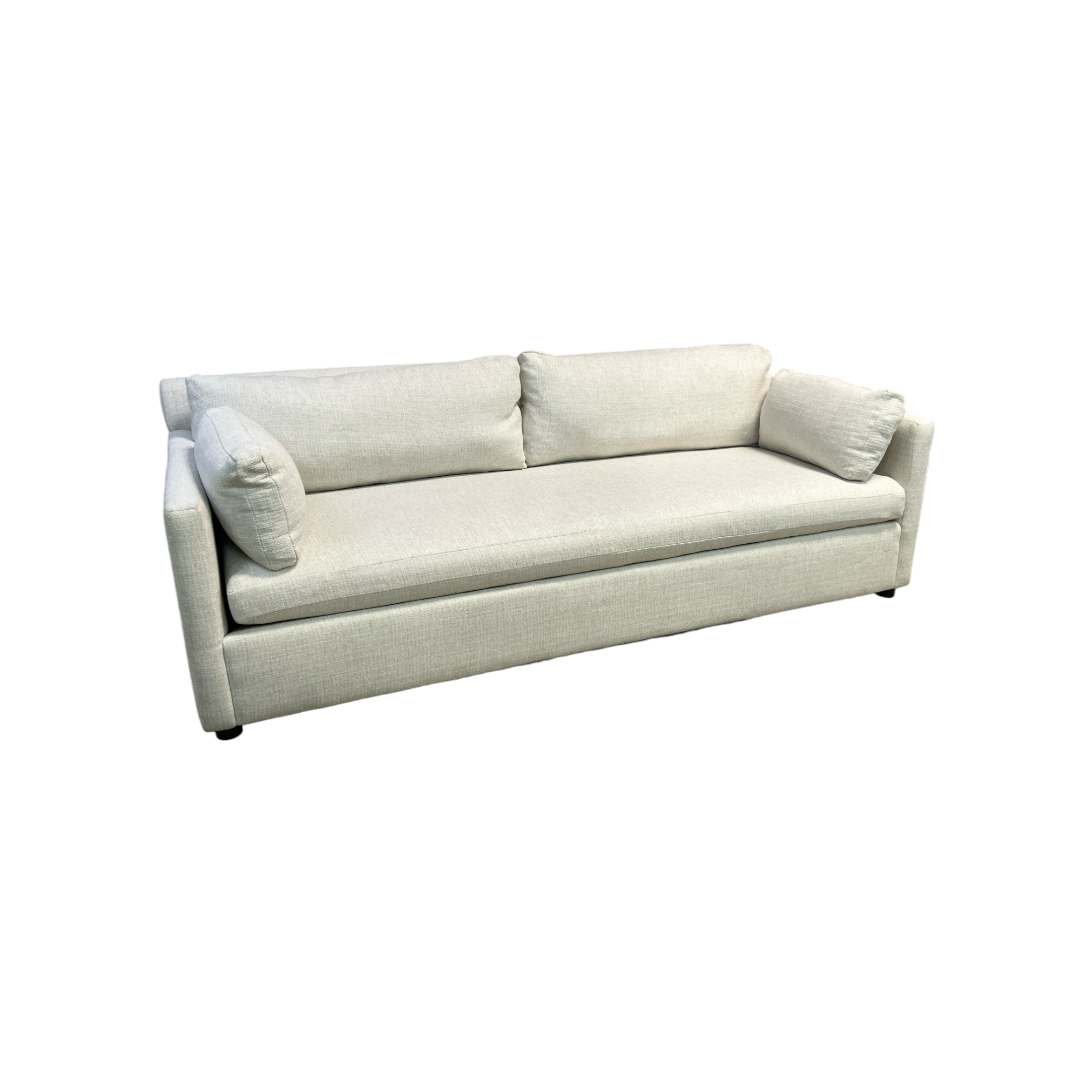 West Elm Marin Cream White Sofa