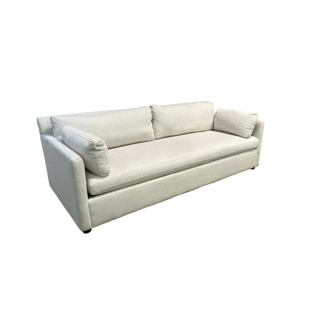 West Elm Marin Cream White Sofa
