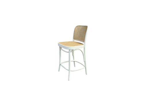 Taburete de bar Design Public 811 - Asiento y respaldo de caña, image 6