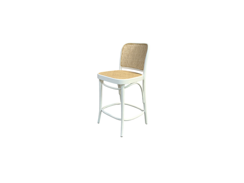 Taburete de bar Design Public 811 - Asiento y respaldo de caña, image 5