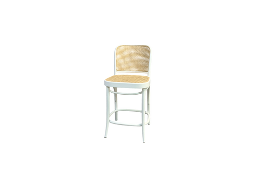 Taburete de bar Design Public 811 - Asiento y respaldo de caña, image 3