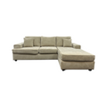 Birch Lane Alden Reversible Sectional with Down-Filled Cushions
