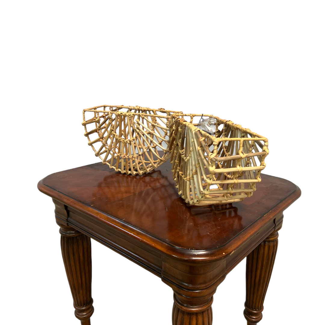 Havenly Main + Mesa Woven Cane Wall Pocket Set