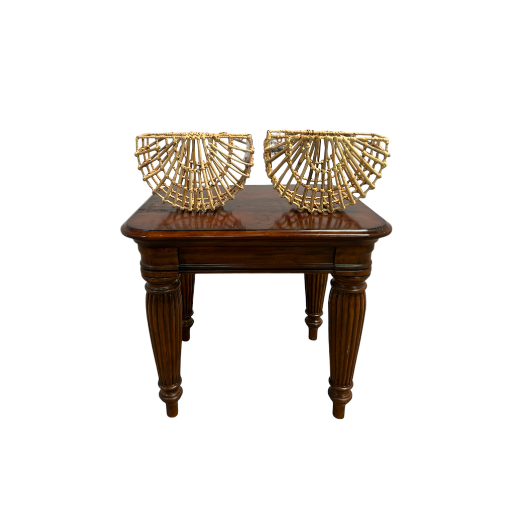 Havenly Main + Mesa Woven Cane Wall Pocket Set