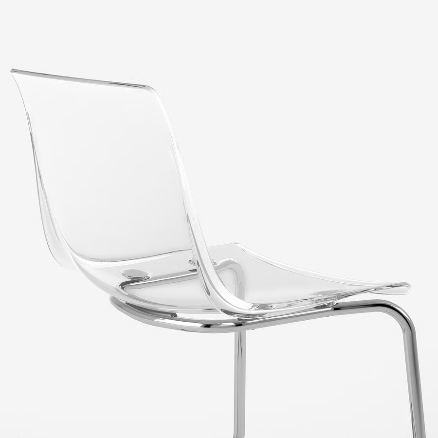 Ikea DOCKSTA/TOBIAS Table and 4 chairs
