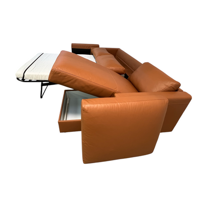 Ikea FINNALA 3-seat Sleeper Sectional with Storage, GrannBomstad Golden Brown