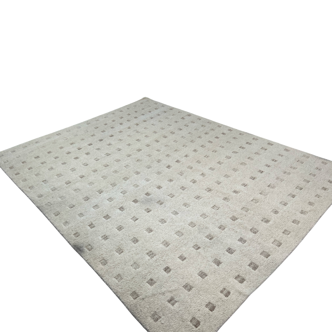 Jaipur Living Form And Weave Jinni FAW01 Ivory / White Tan Beige Area Rug