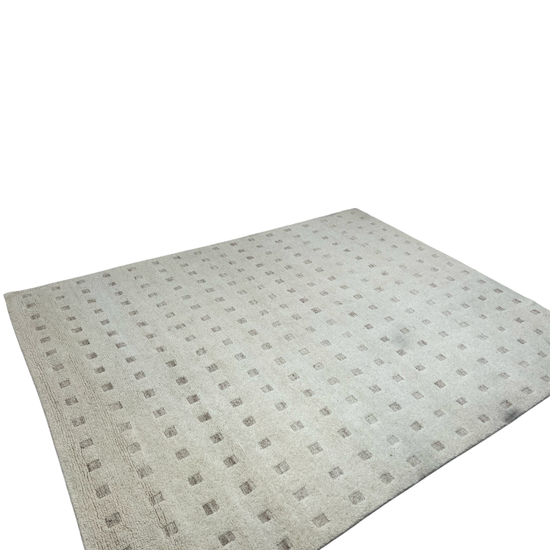 Jaipur Living Form And Weave Jinni FAW01 Ivory / White Tan Beige Area Rug