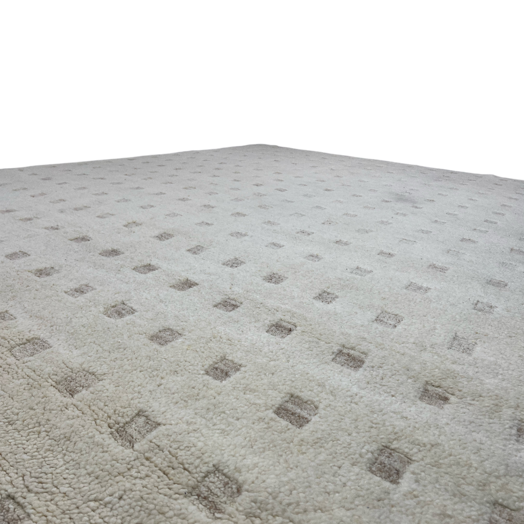 Jaipur Living Form And Weave Jinni FAW01 Ivory / White Tan Beige Area Rug