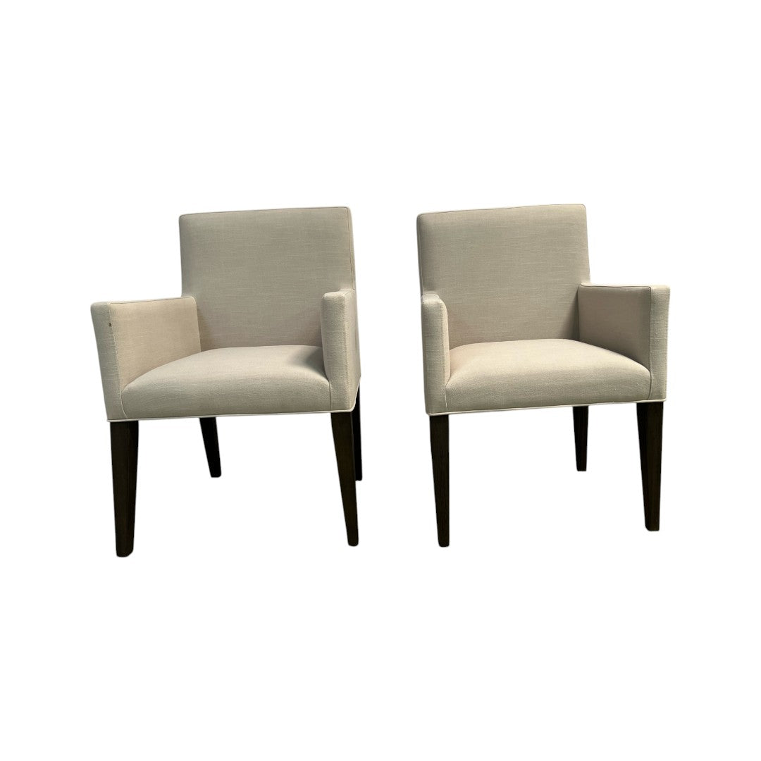 Joss and Main Meria Linen Blend Armchair Set