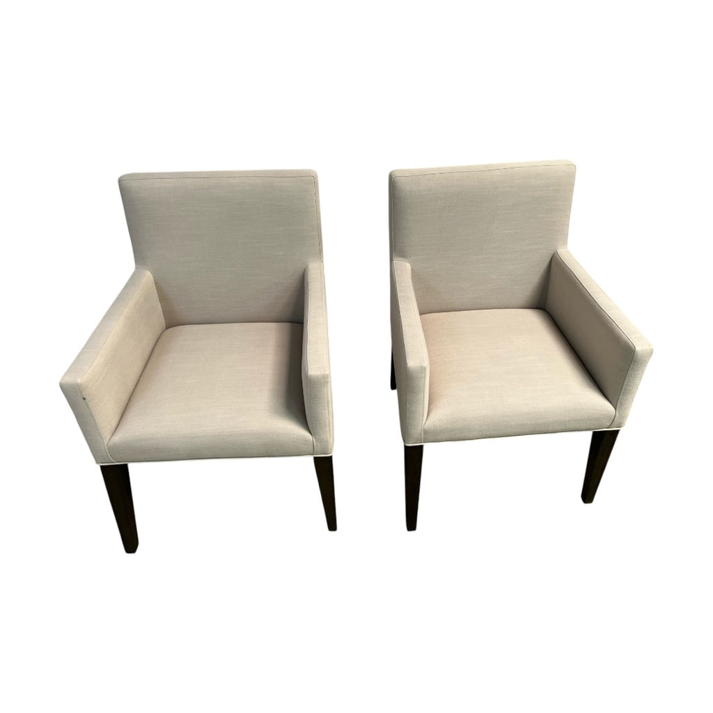 Joss and Main Meria Linen Blend Armchair Set