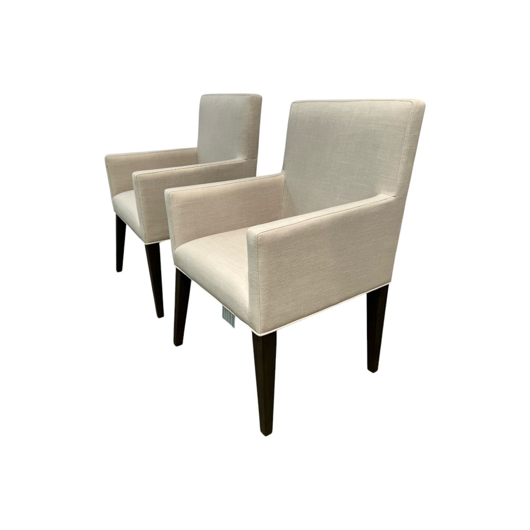 Joss and Main Meria Linen Blend Armchair Set