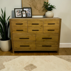 Joss and Main Modica 10-Drawer Solid Wood Dresser