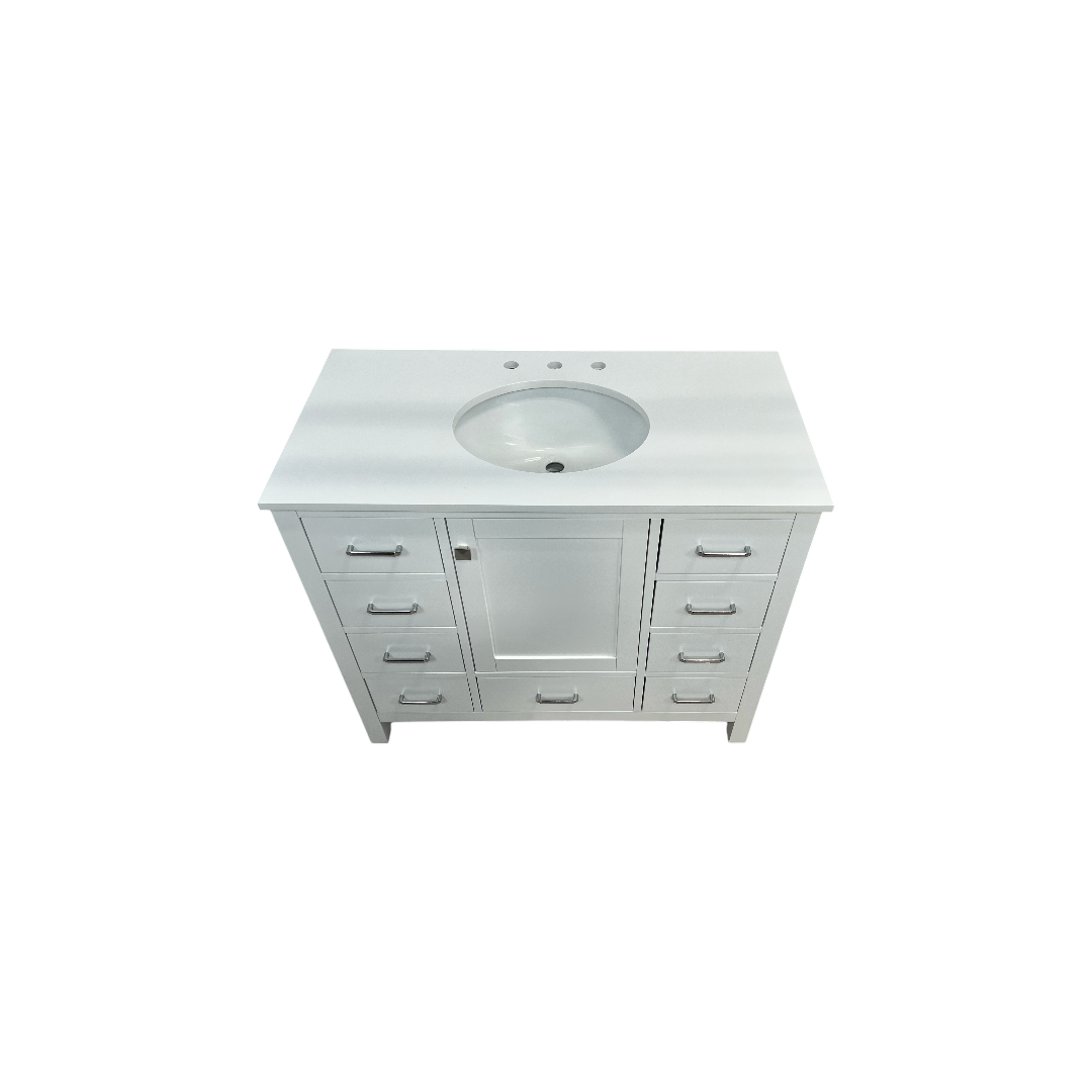 Kitchen Bath Collection Horizon 42" Bathroom Vanity, 42" × 22" × 35" — image 4 of 4