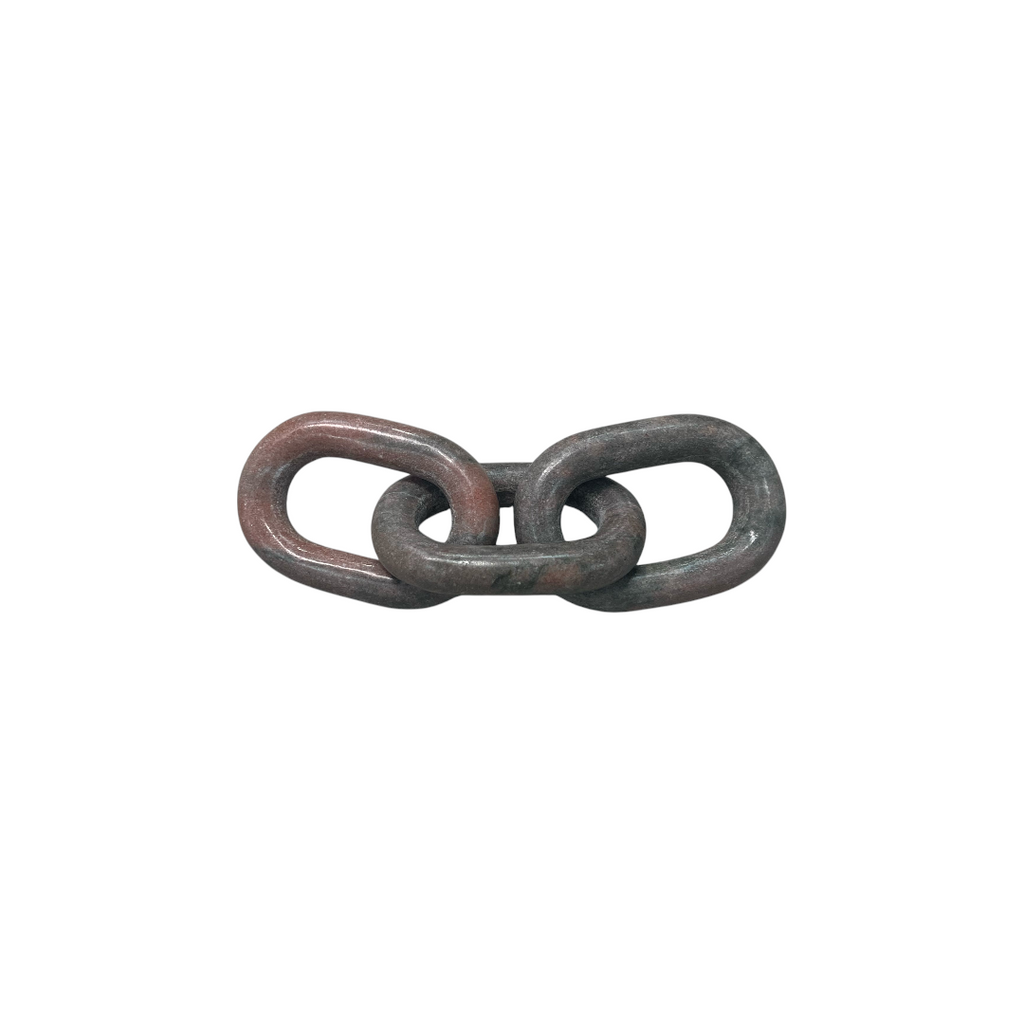 Latitude Run Marble 3 Link Oval Chain - Pink