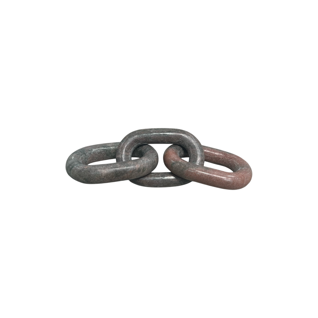 Latitude Run Marble 3 Link Oval Chain - Pink