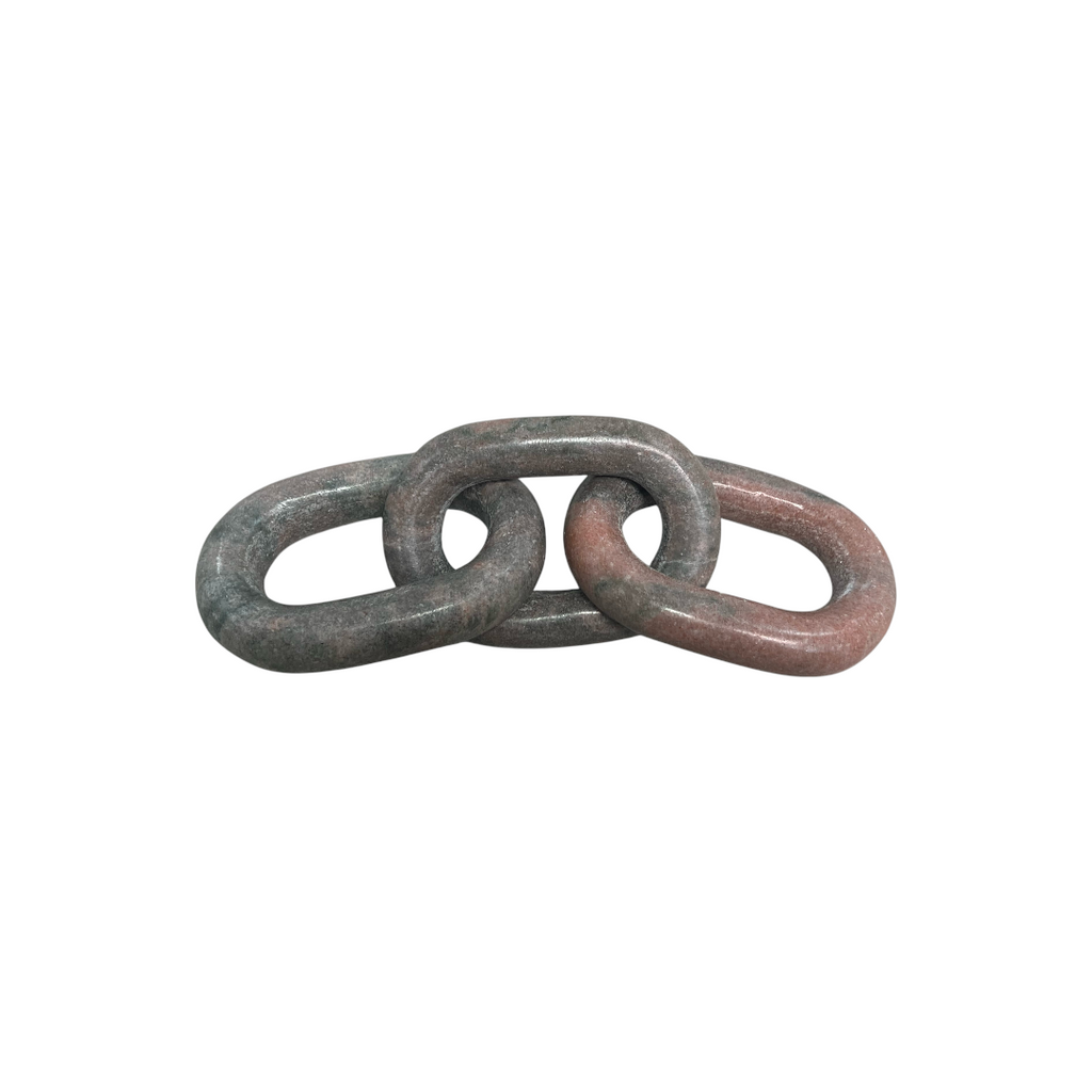 Latitude Run Marble 3 Link Oval Chain - Pink
