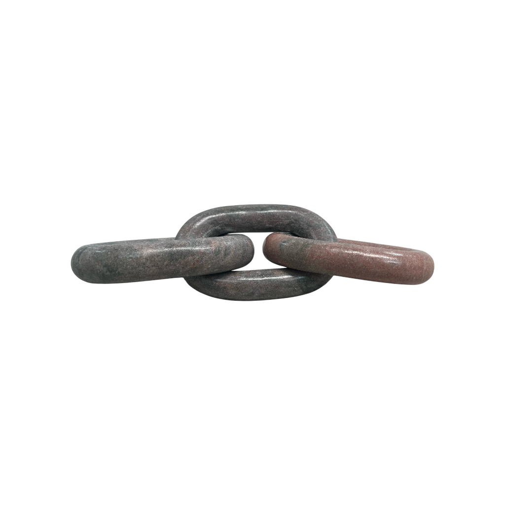 Latitude Run Marble 3 Link Oval Chain - Pink