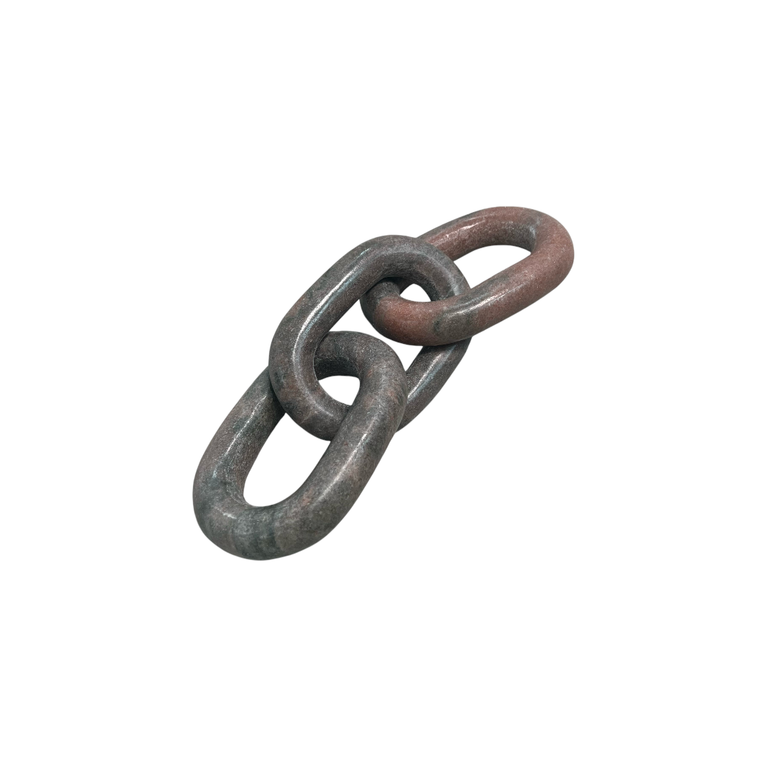 Latitude Run Marble 3 Link Oval Chain - Pink