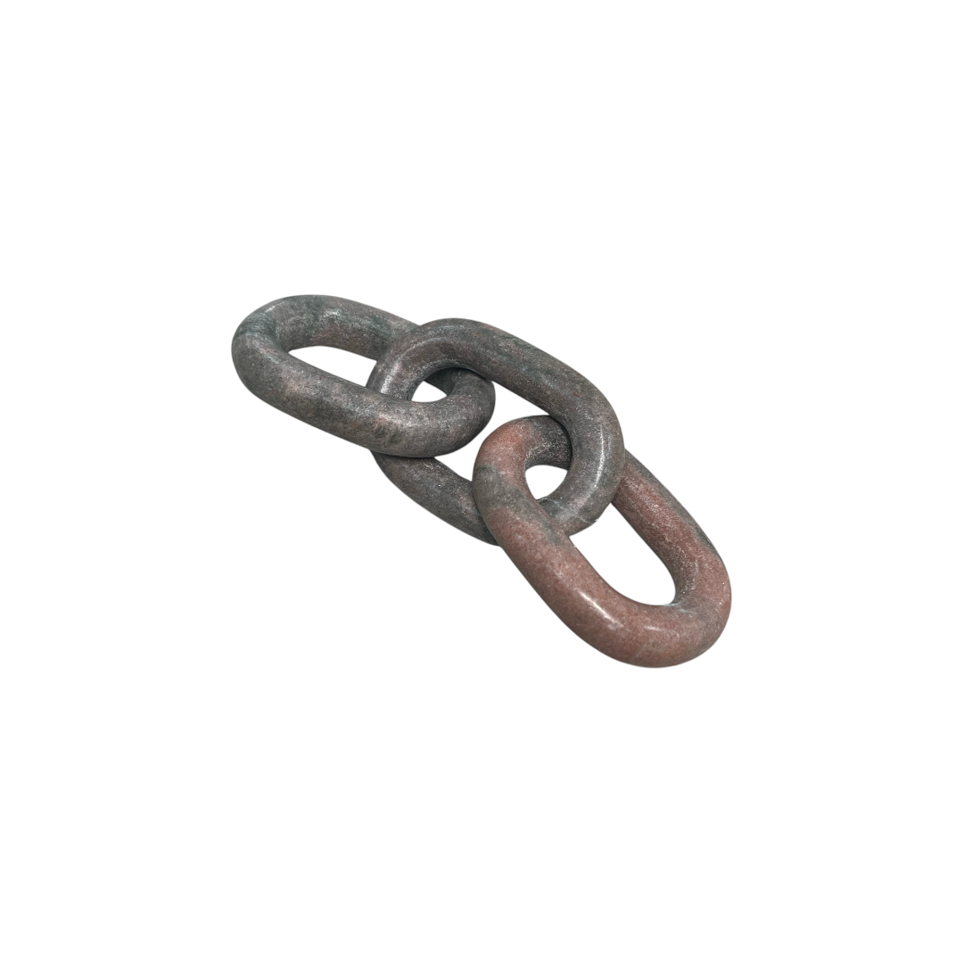 Latitude Run Marble 3 Link Oval Chain - Pink
