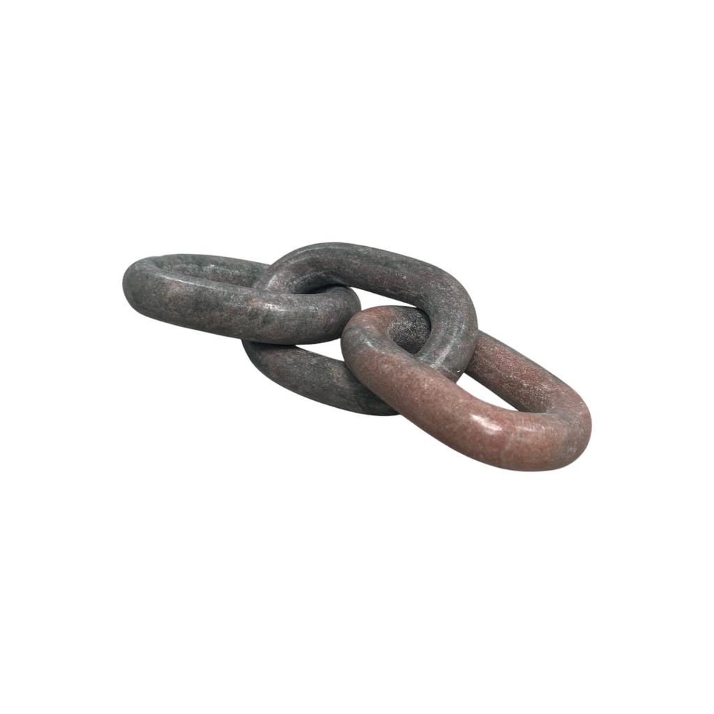 Latitude Run Marble 3 Link Oval Chain - Pink