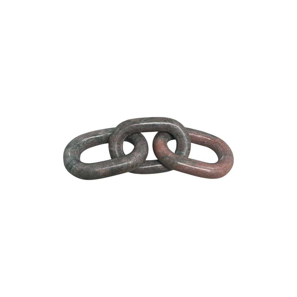 Latitude Run Marble 3 Link Oval Chain - Pink