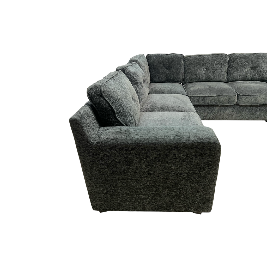 Latitude Run U-Shaped Sectional Sofa Bed Pull Out Sleeper Couch With Storage Chaise