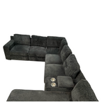 Latitude Run U-Shaped Sectional Sofa Bed Pull Out Sleeper Couch With Storage Chaise