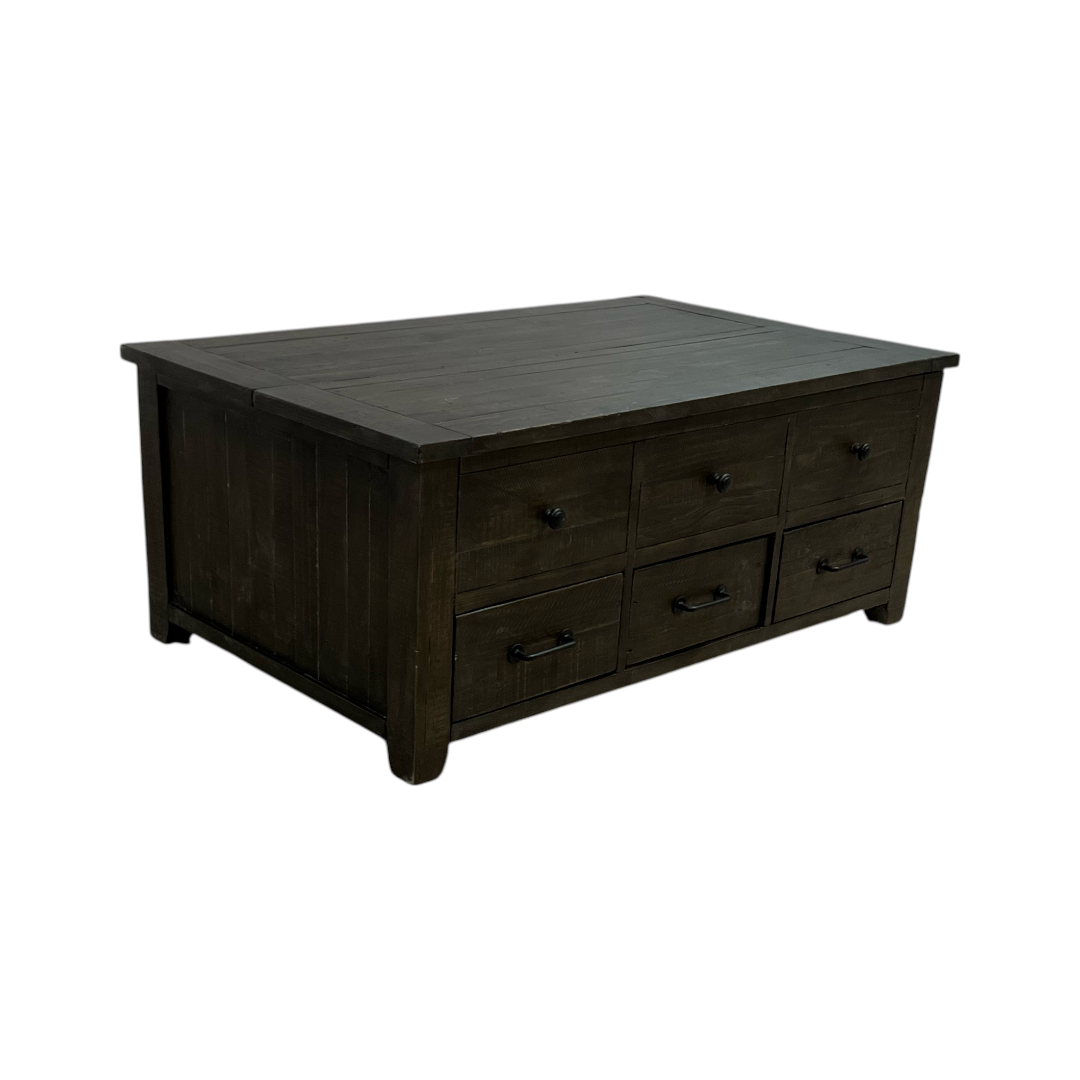 Laurel Foundry Modern Farmhouse Karley Solid Wood Single Coffee Table
