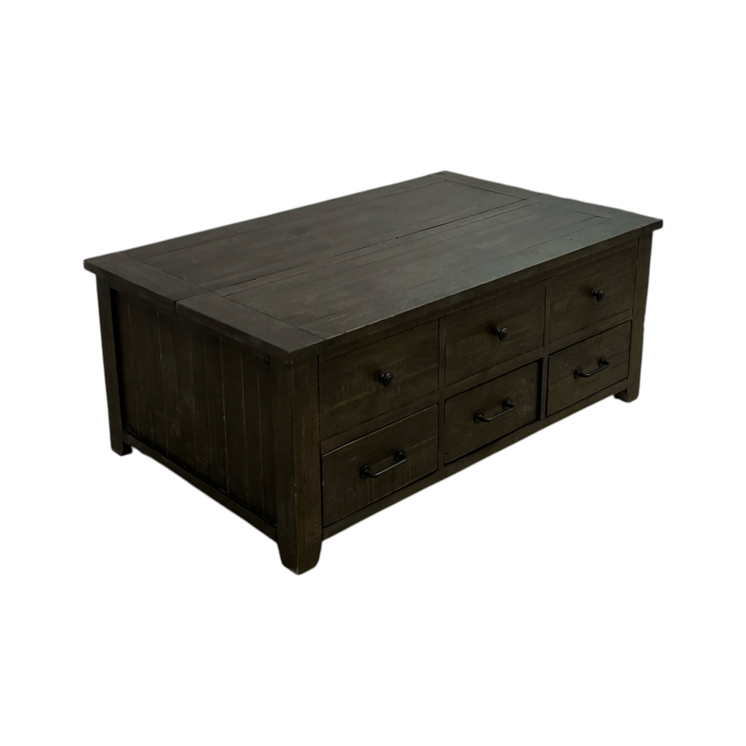 Laurel Foundry Modern Farmhouse Karley Solid Wood Single Coffee Table