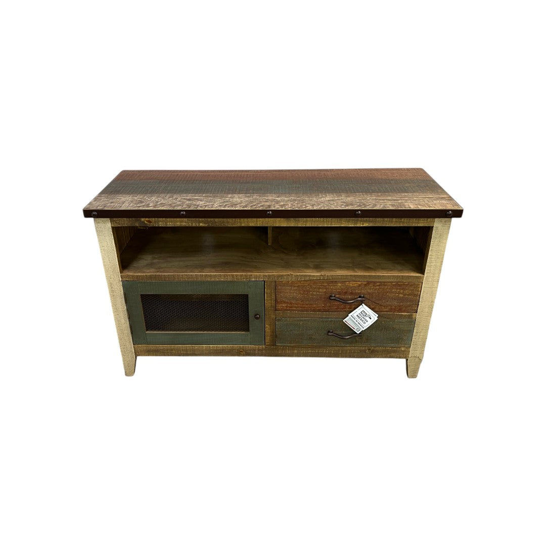 Laurel Foundry Modern Farmhouse Lupita Solid Wood TV Stand