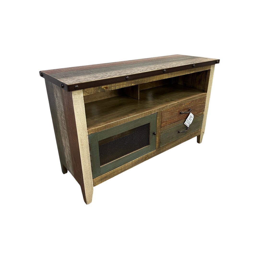 Laurel Foundry Modern Farmhouse Lupita Solid Wood TV Stand