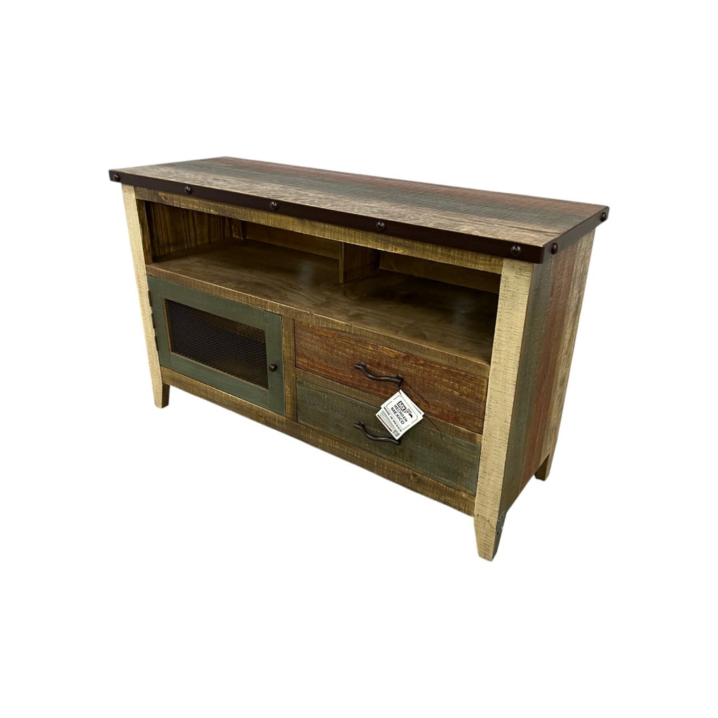 Laurel Foundry Modern Farmhouse Lupita Solid Wood TV Stand