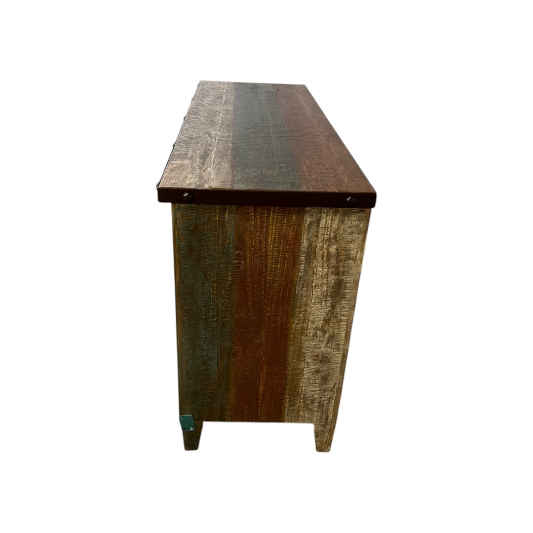 Laurel Foundry Modern Farmhouse Lupita Solid Wood TV Stand